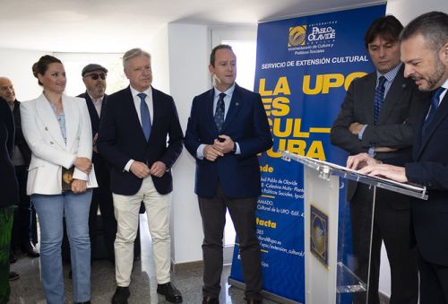 Los rectores de la UPO y la UNIA inauguran la Sala de Conservación del Patrimonio Mueble de la Olavide