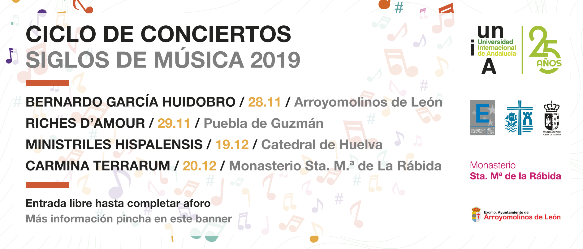 Siglos de Música 2019 Banner 1.0