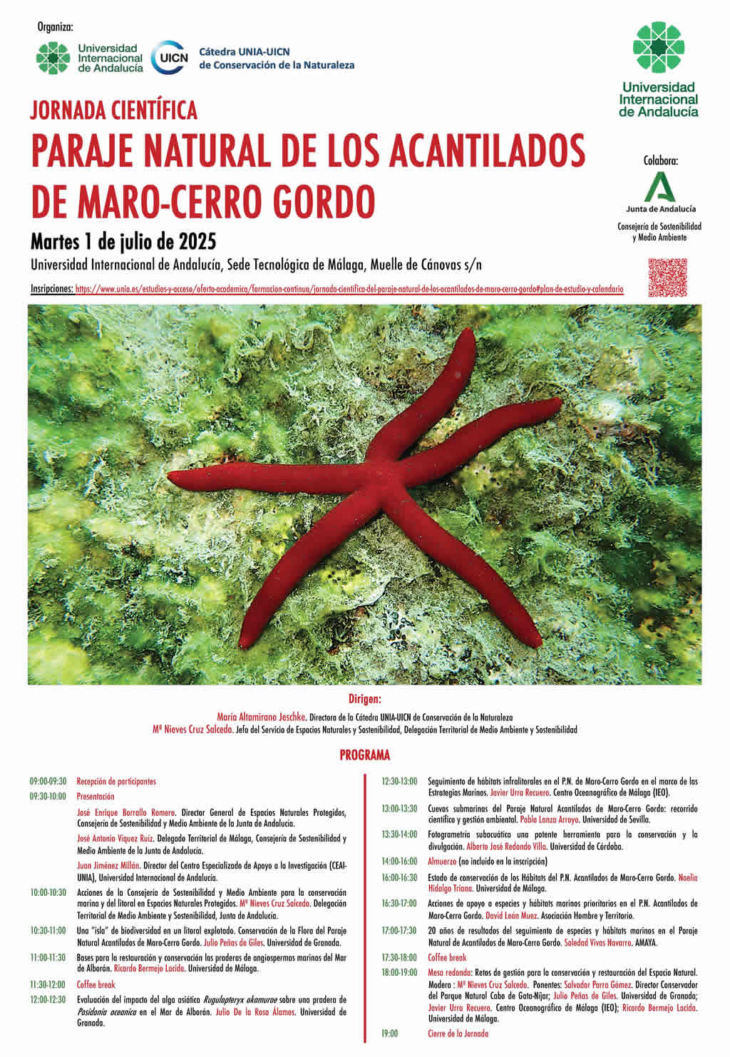 Cartel Jornada Maro