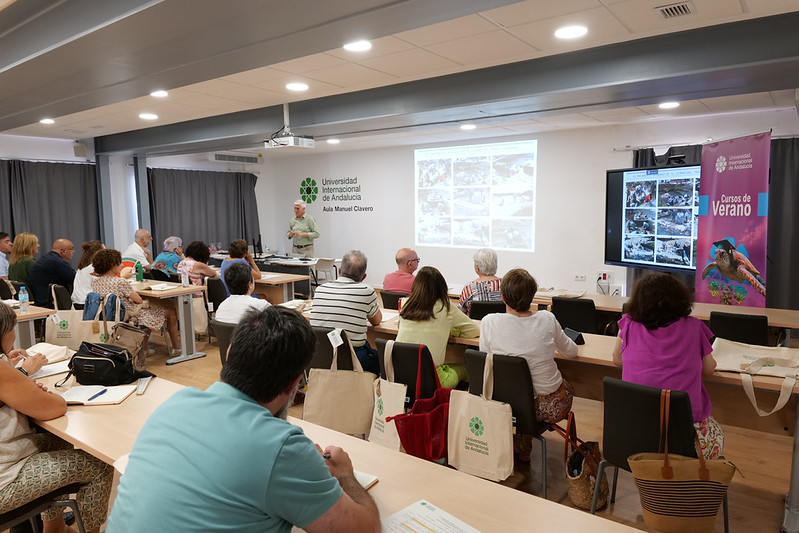 Aula de La Rábida durante los cursos de verano
