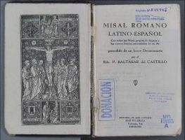 Misal romano latino-español: ... Misal romano latino-español: ...