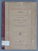 Cristóbal Colón: Poema Cristóbal Colón: Poema