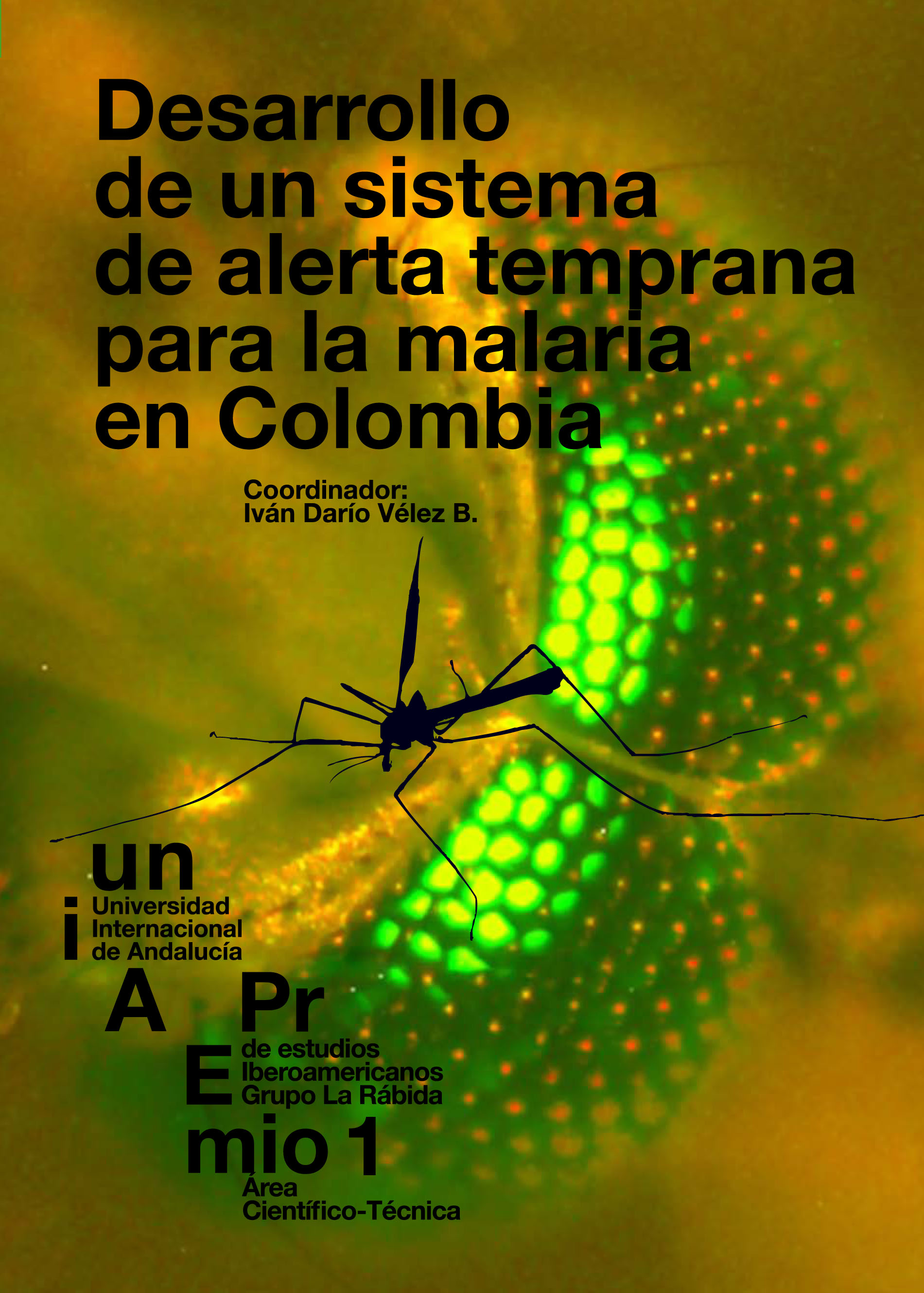 Fotografía de un mosquito y larvas del mismo, portadores de la malaria 