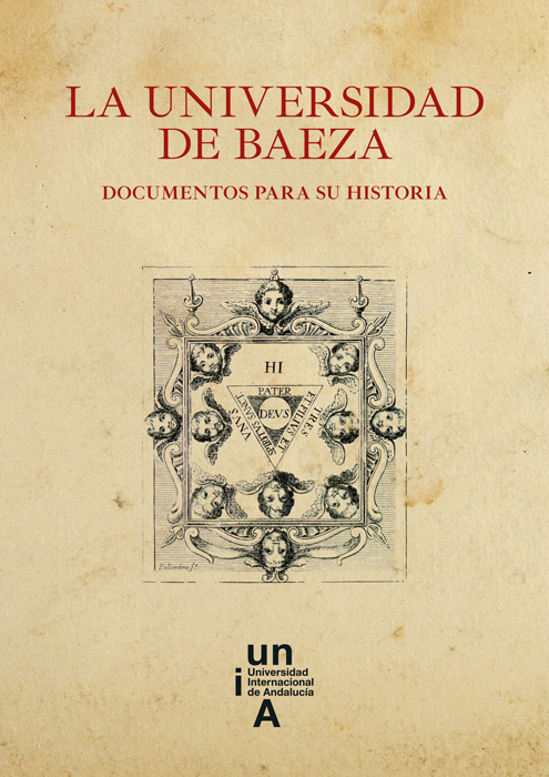 En la portada del estuche, aparece el escudo de la Insigne Universidad de Baezai