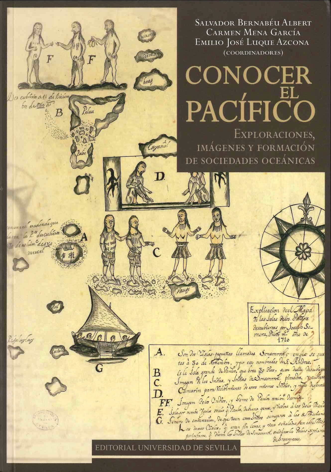 Motivo de cubierta: Mapa de las islas de Palaos descubiertas por Joseph Somera