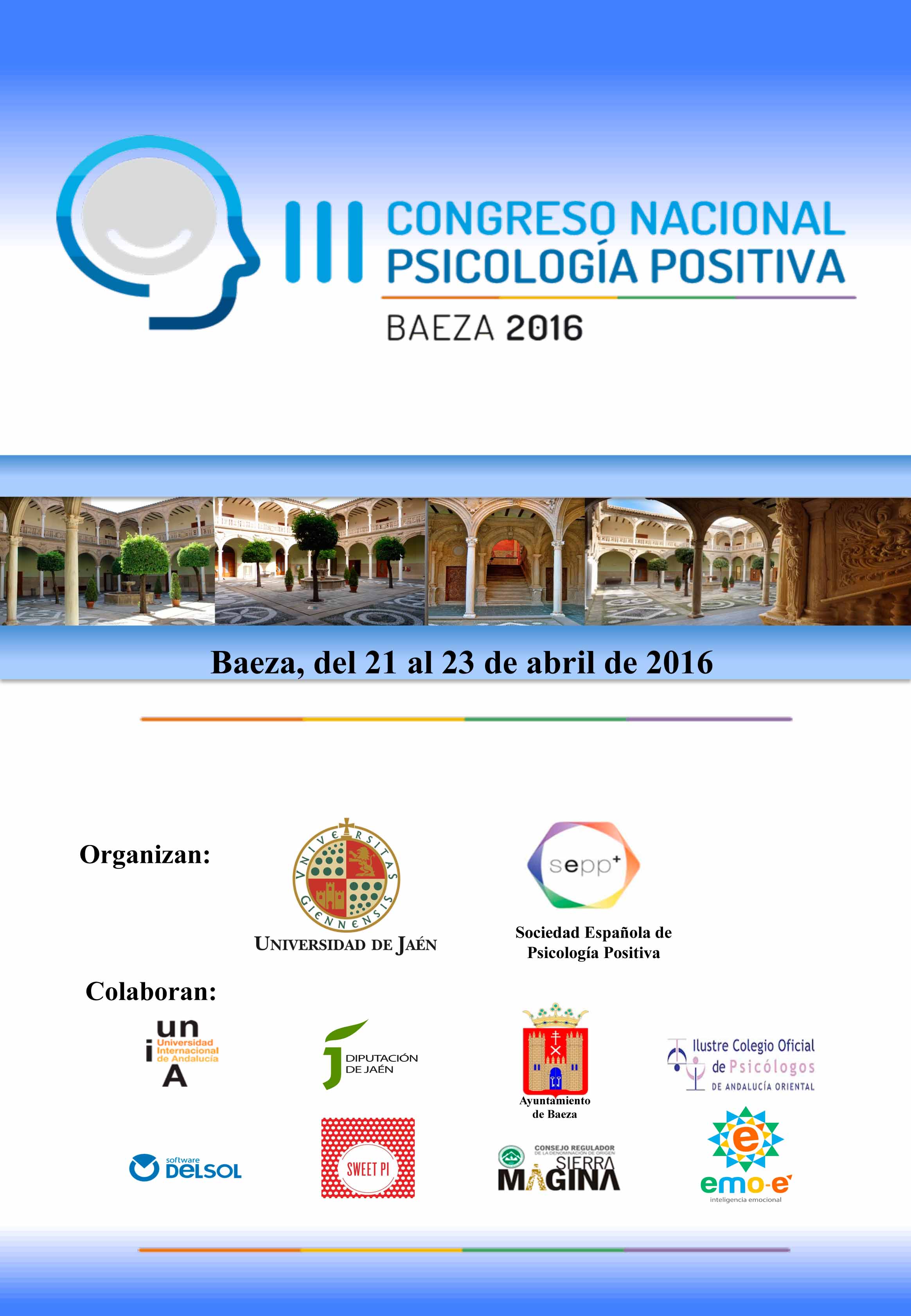 III Congreso Nacional de Psicología Positiva (Baeza, 2016)