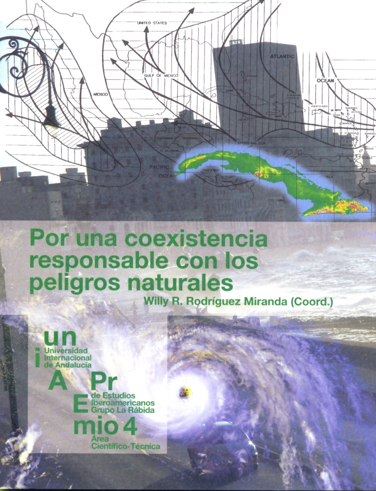 En la portada se ve una fotografía de una borrasca sobre la Isla de Cuba y un mapa de isobaras del golfo de México