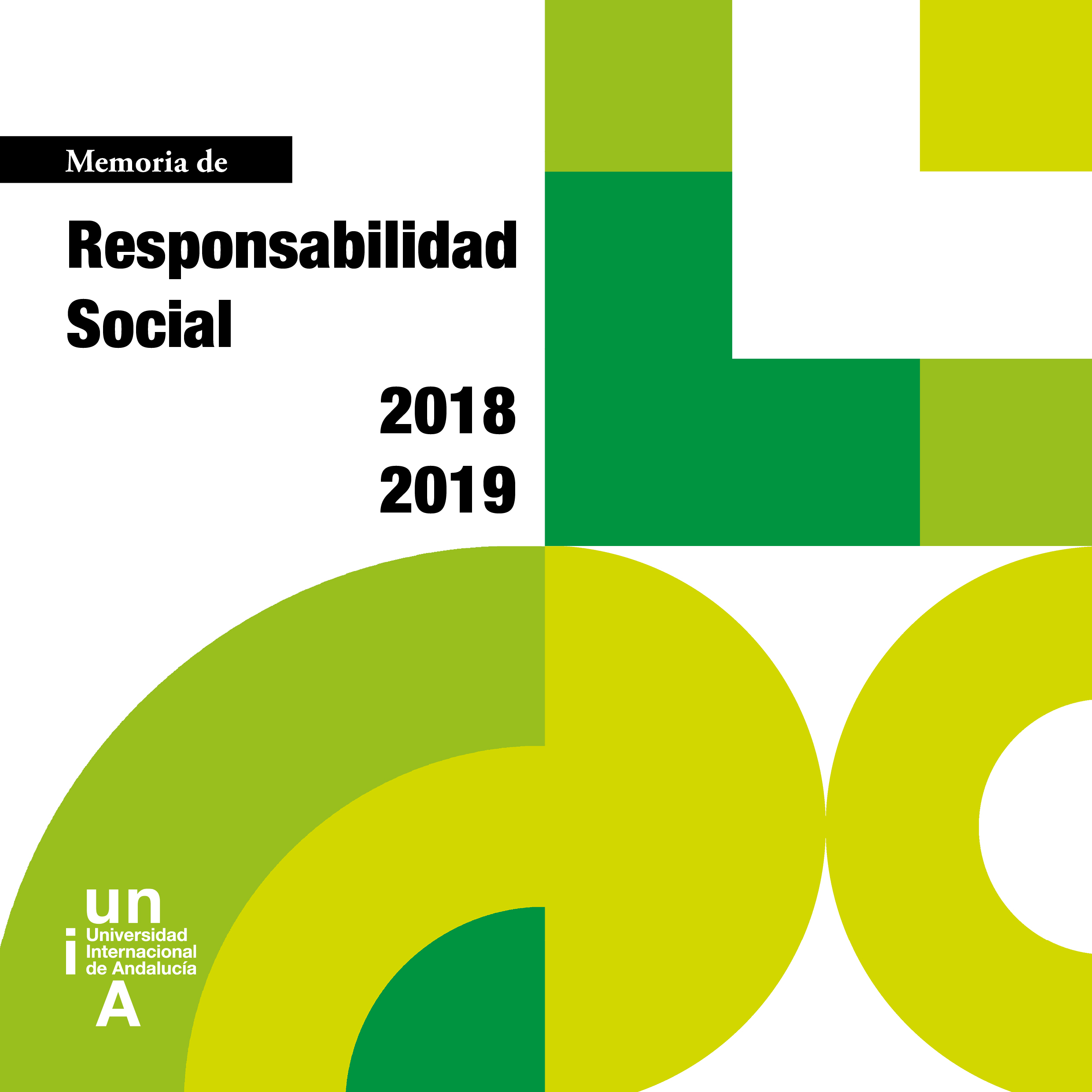 Memoria de Responsabilidad Social 2018-19