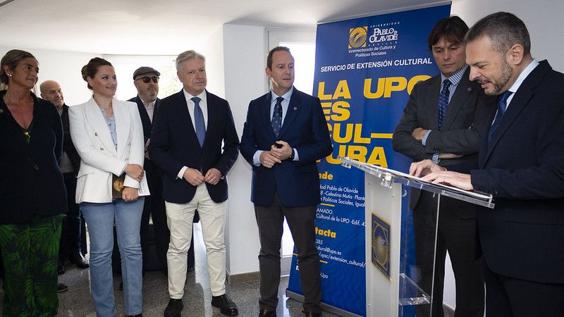 Los rectores de la UPO y la UNIA inauguran la Sala de Conservación del Patrimonio Mueble de la Olavide